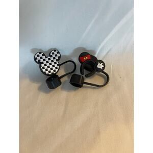 Mickey Straw Toppers set of 2